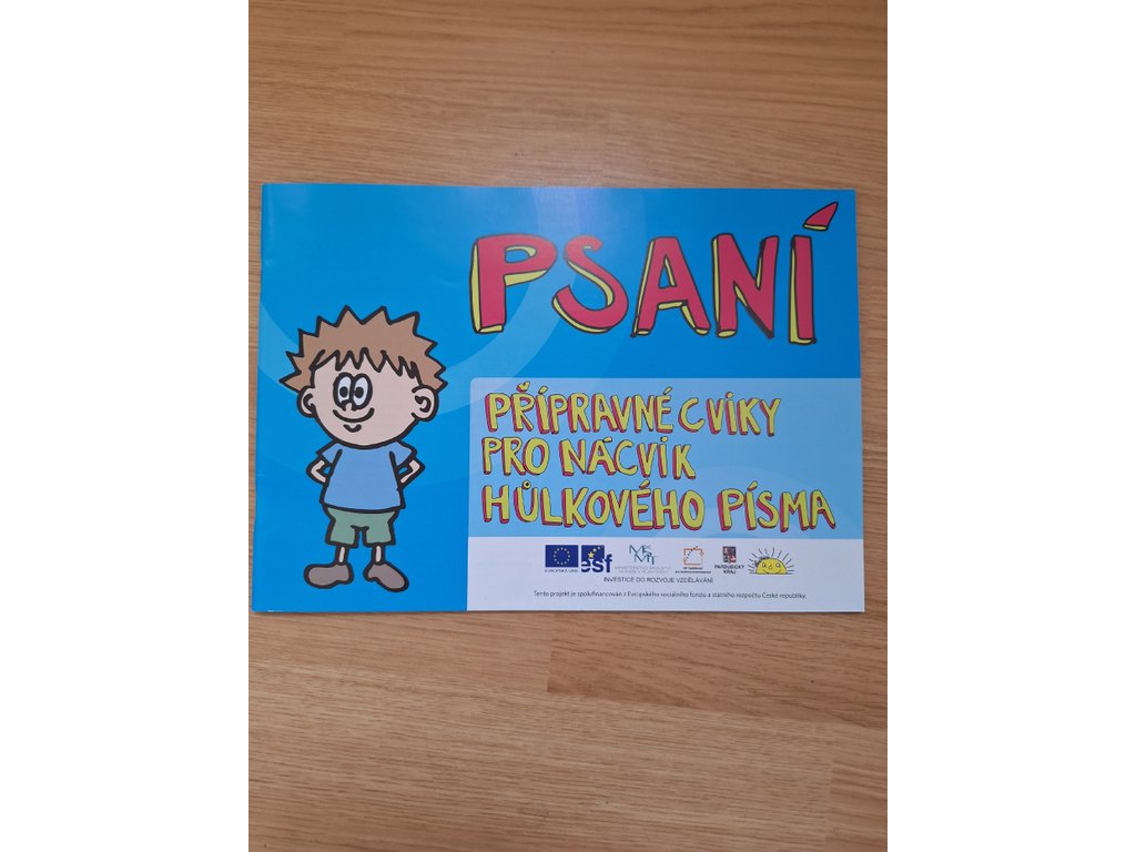 Psaní - Přípravné cviky pro nácvik hůlkového písma